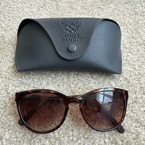 Vince Camuto Tortoise Shell Sunglasses with Case